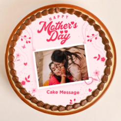 Alternative view of Sweet Memories Photo Cake for Mom