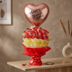 fathers day gift combo kitkat balloon surprise for dad online delivery India