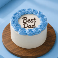 Dad, My Forever Hero Cake Father's Day premium designer cake online India
