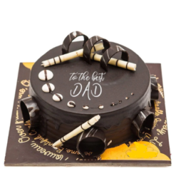 Dad's Choco Bliss Delight Cake Father's Day premium chocolate cake online India