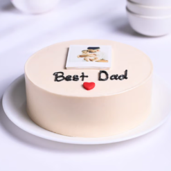 Alternative view of Dad's Framed Moments Cake