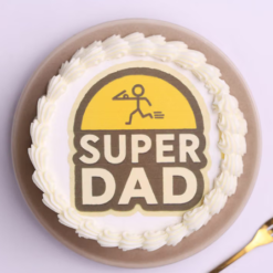 Alternative view of Dad's Grand Hero Cake