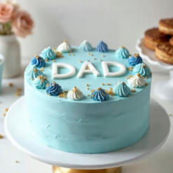 Dad's Vanilla Dream Cake Father's Day premium vanilla cake online India