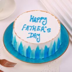 Dad's Vanilla Royale Cake Father's Day premium vanilla cake online India