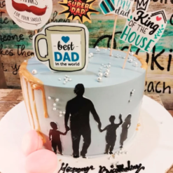 Superdad Signature Cake Father's Day premium designer cake online India